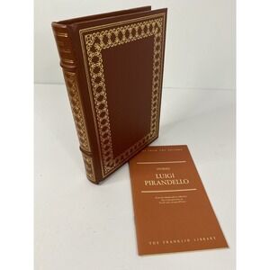 Luigi Pirandello Stories ~ 1981 Franklin Library World's Greatest Writers